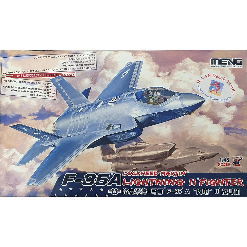 F-35A Lightning II Fighter RGA 1:48 - Meng