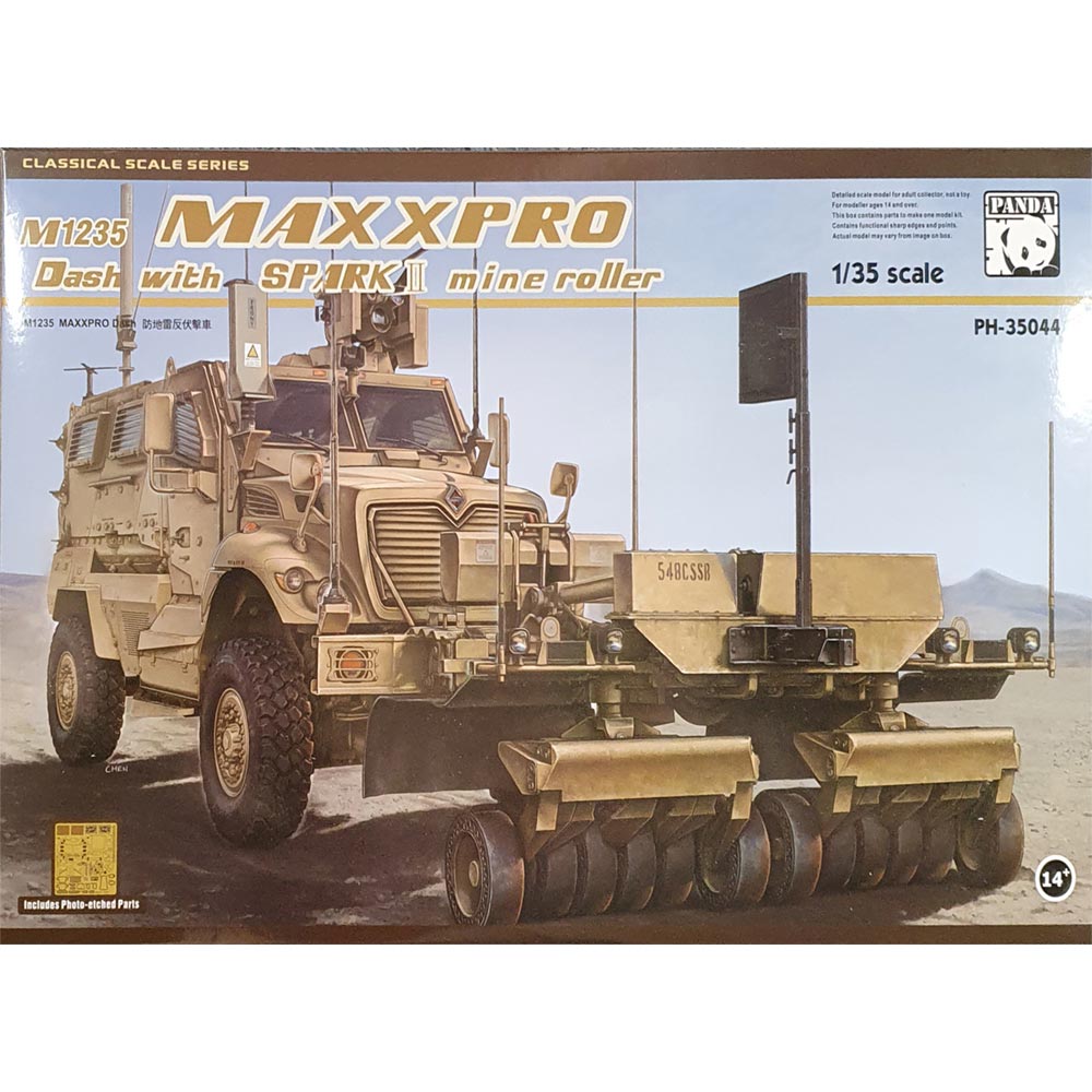 M1235 Maxxpro Dash with Spark II mine roller 1:35 - Panda AFV