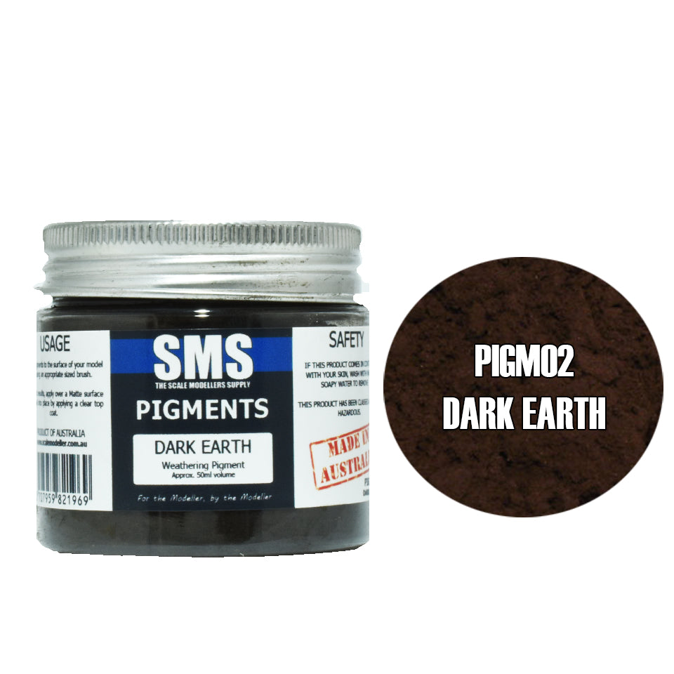 PIGM02 Pigment DARK EARTH 50ml