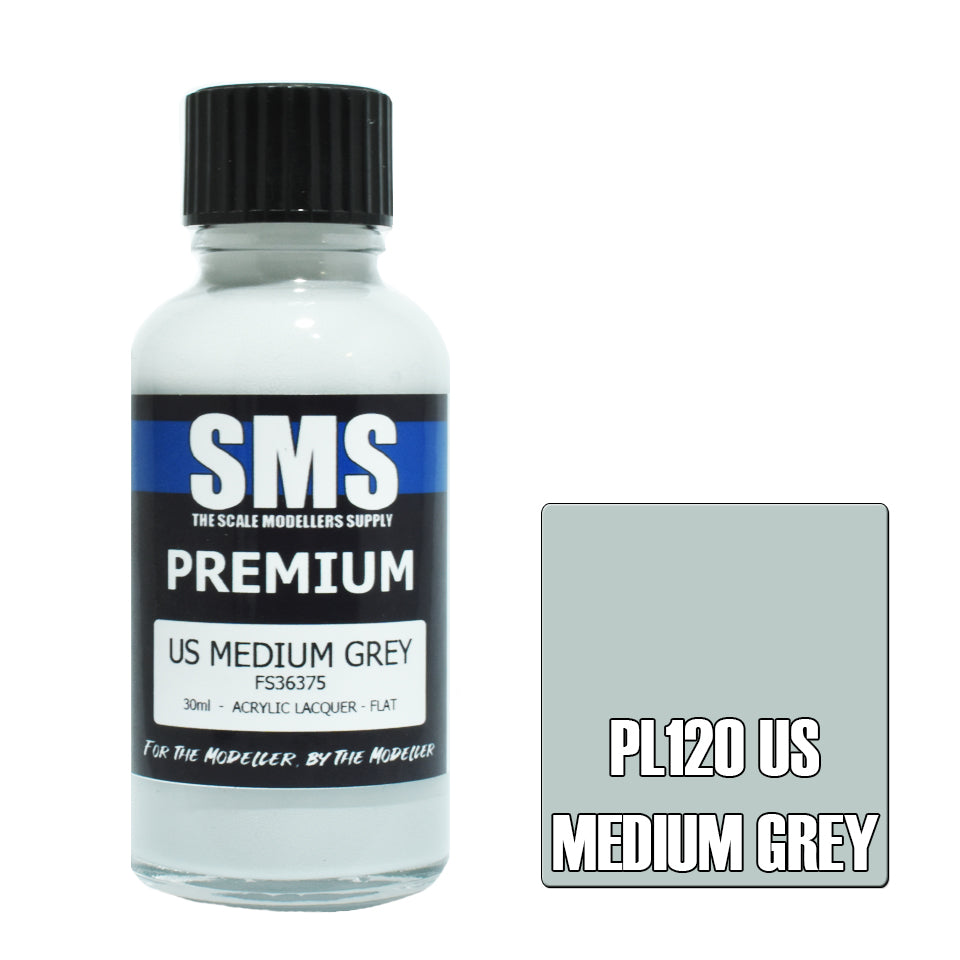 PL120 Premium US MEDIUM GREY 30ml