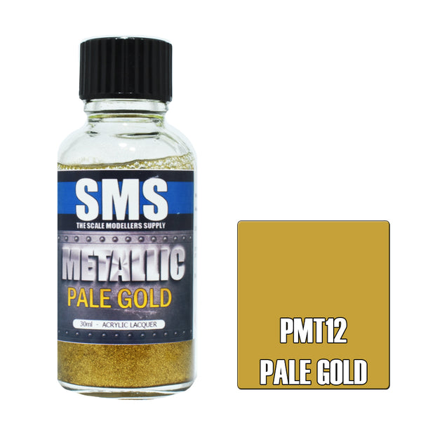 PMT12 Metallic PALE GOLD 30ml