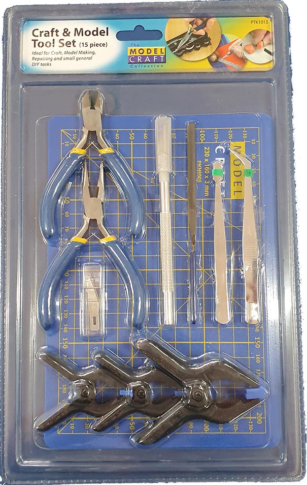 Craft Tool Set 15pce, Modelcraft