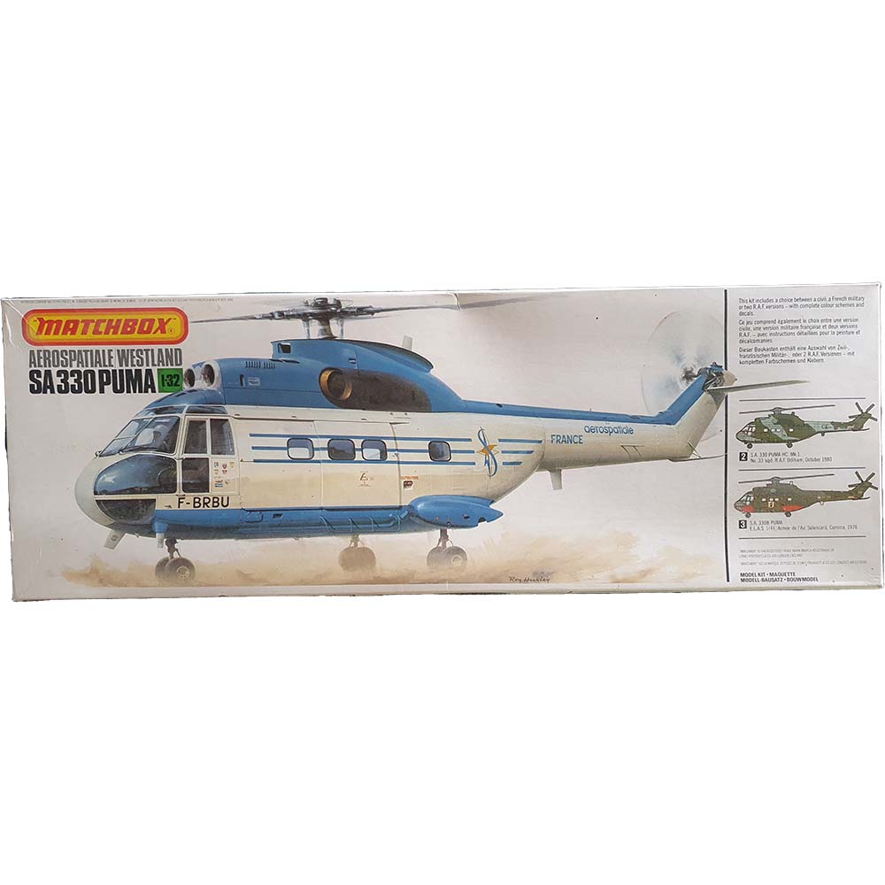 Puma Helicopter 1:32 - Matchbox - Rare!