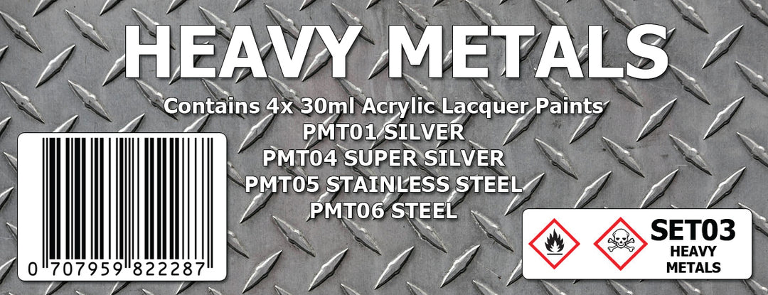SET03 HEAVY METALS Colour Set