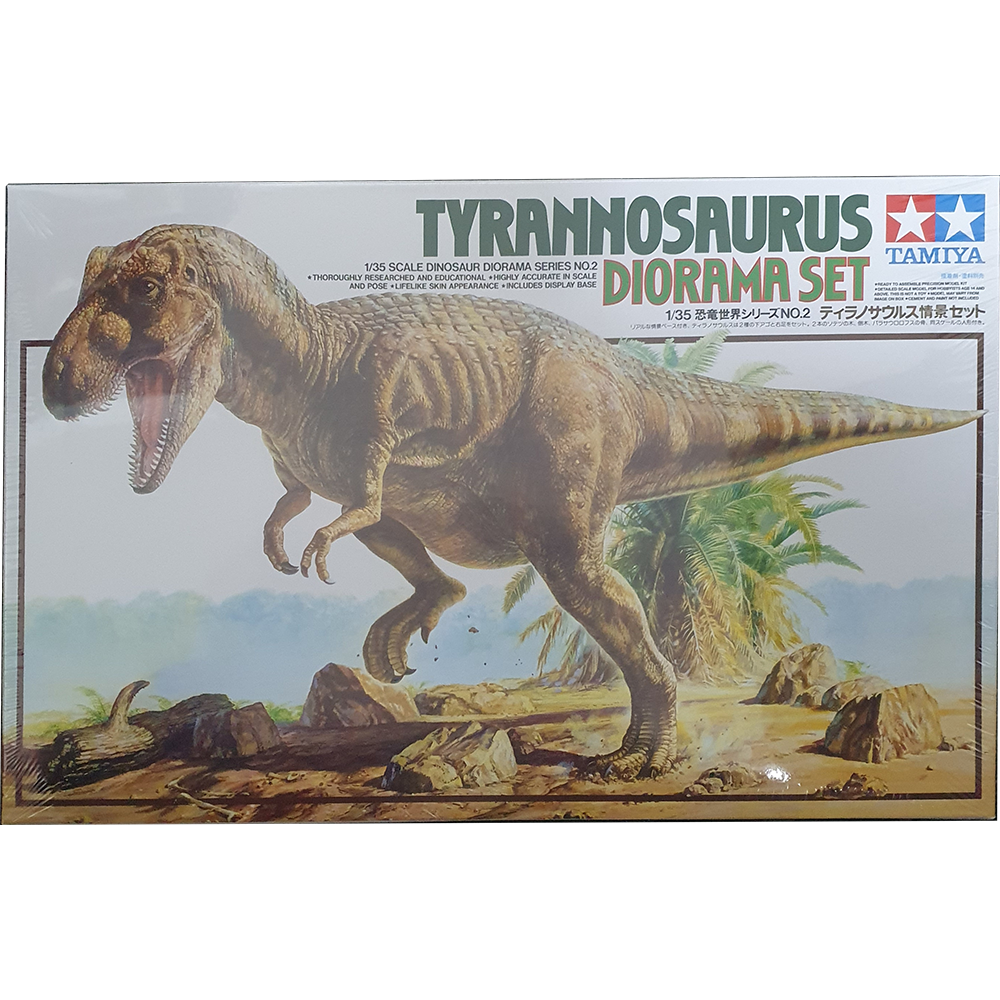 Tyrannosaurus Diorama Set 1:35 - Tamiya