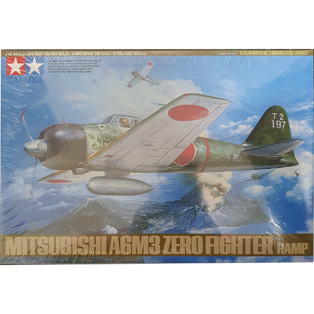 Mitsubishi A6M3 Type 32 Zero Fighter (HAMP) 1:48 - Tamiya