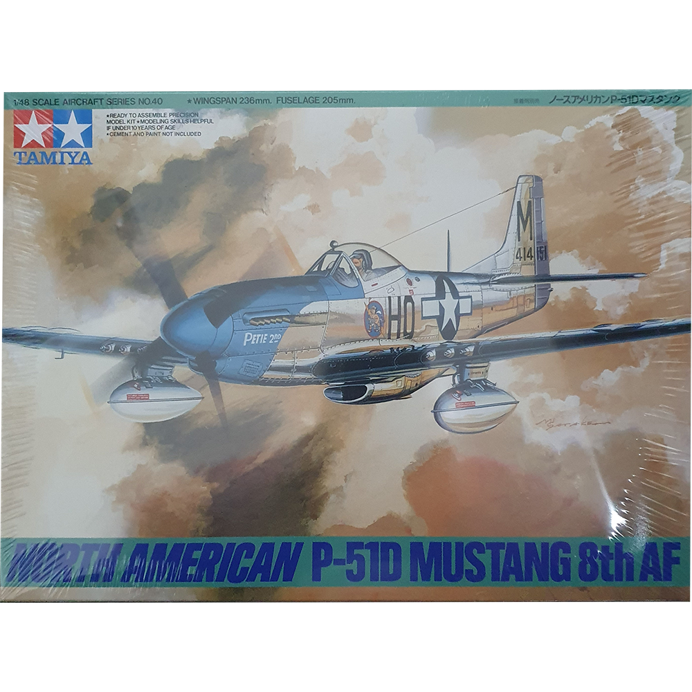NA P-51D Mustang 8th AF 1:48 - Tamiya