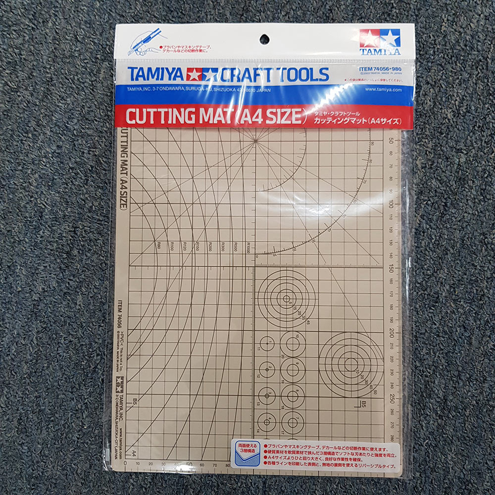 Cutting Mat, A4, Tamiya