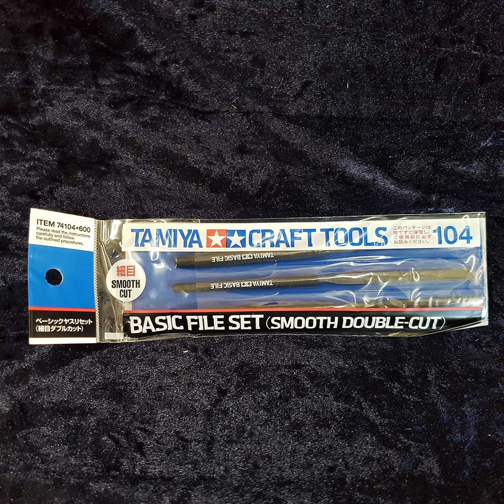 File Set, Basic, (Smooth Double Cut) Tamiya