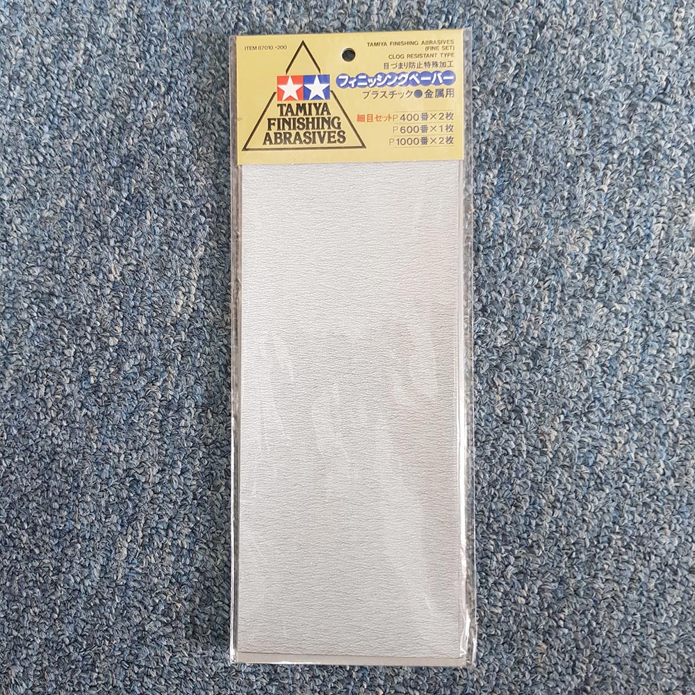Finishing Abrasives, Fine - Tamiya