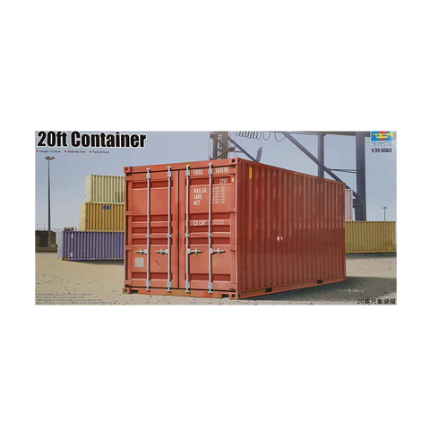 Container 20ft 1:35 scale - Trumpeter
