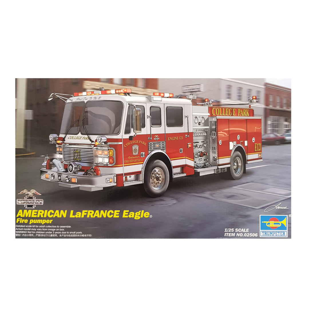 Eagle Fire Pumper 2002 LaFrance 1:25 - Trumpeter