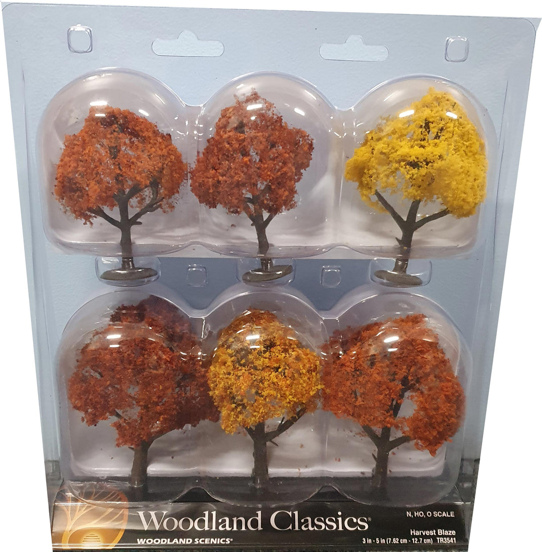 Harvest Blaze Trees 3” – 5" 6 pk