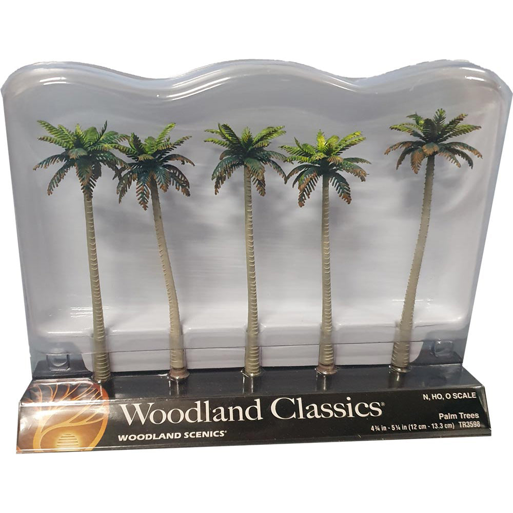 Large Palm Trees 4 3/4” – 5 1/4" 5 pk