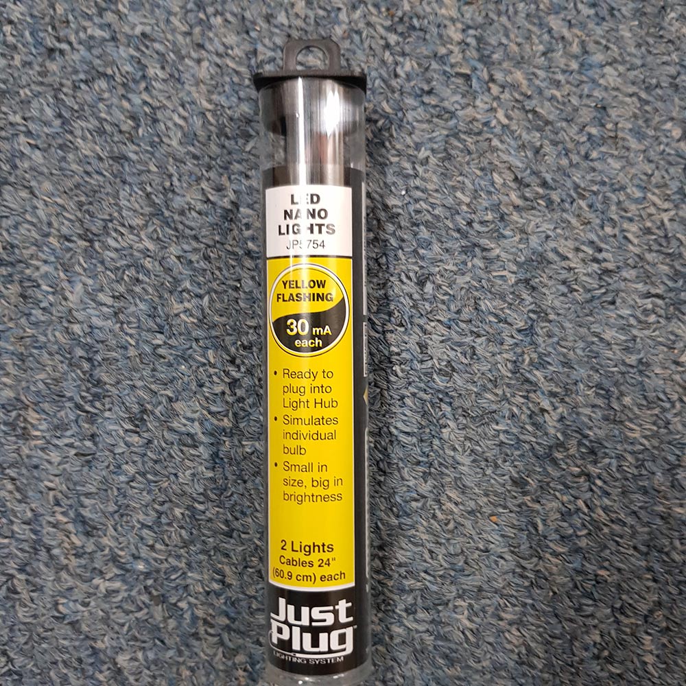 LED Nano Lights, Flashing Yellow 30mA