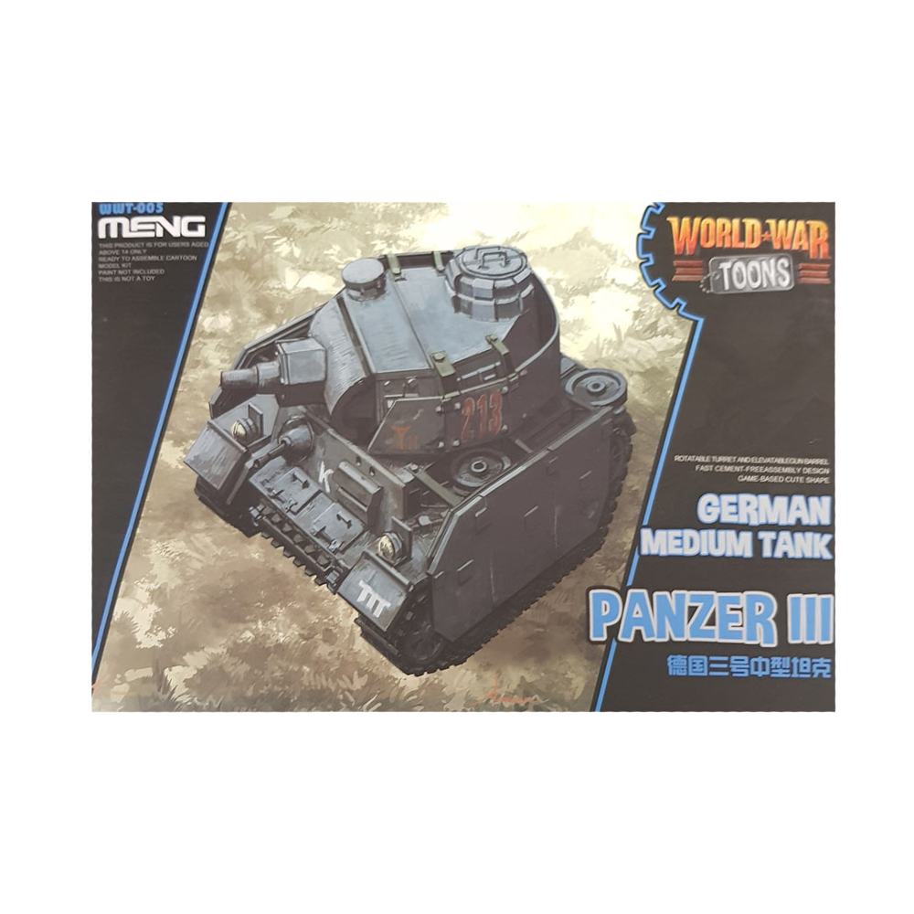 WWToons Panzer III Tank - Meng