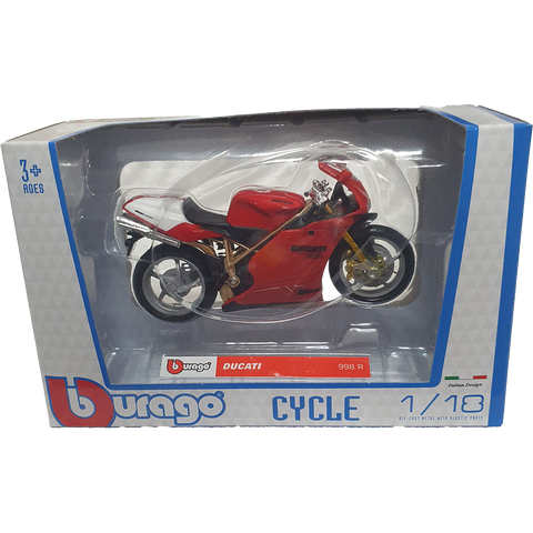 Ducati 998R Cycle 1:18 DIE CAST - Burago