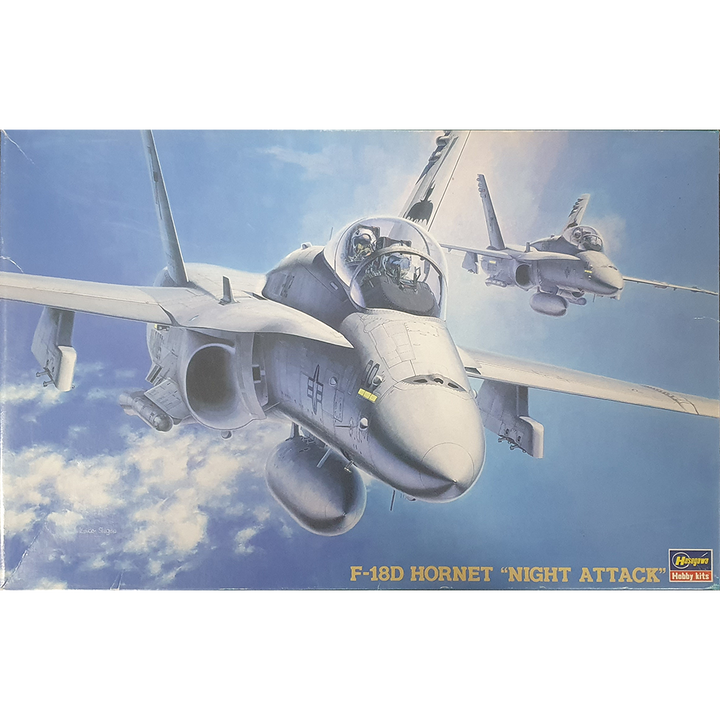 F/A-18D Hornet 'Night Attack' (U.S.M.C Carrier Borne Fighter/Attacker) 1:48 - Hasegawa