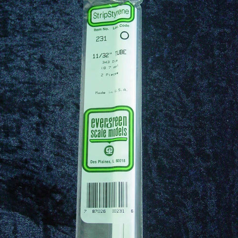 Evergreen Tube 231 0.343 x 14" (2)