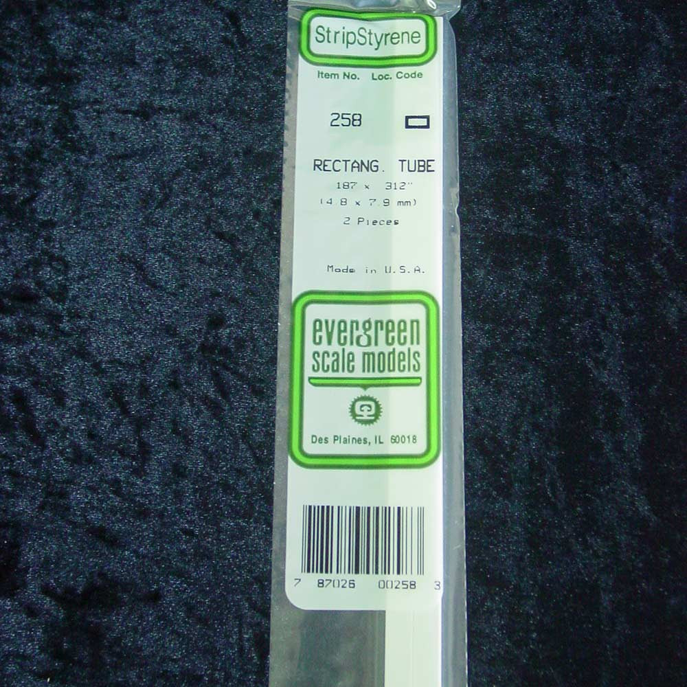 Evergreen Rectangular Tube 14"