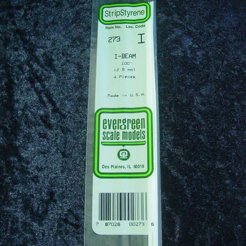 Evergreen I-Beam 0.100 x 14" (4) 273