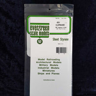 Evergreen Clapboard Siding Sheet 4051 0.050 x 6 x 12" (1)