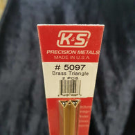 Brass Triangle Tube K&S 5097 (2)