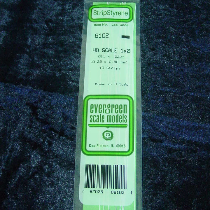 Evergreen HO Scale Strip 14"