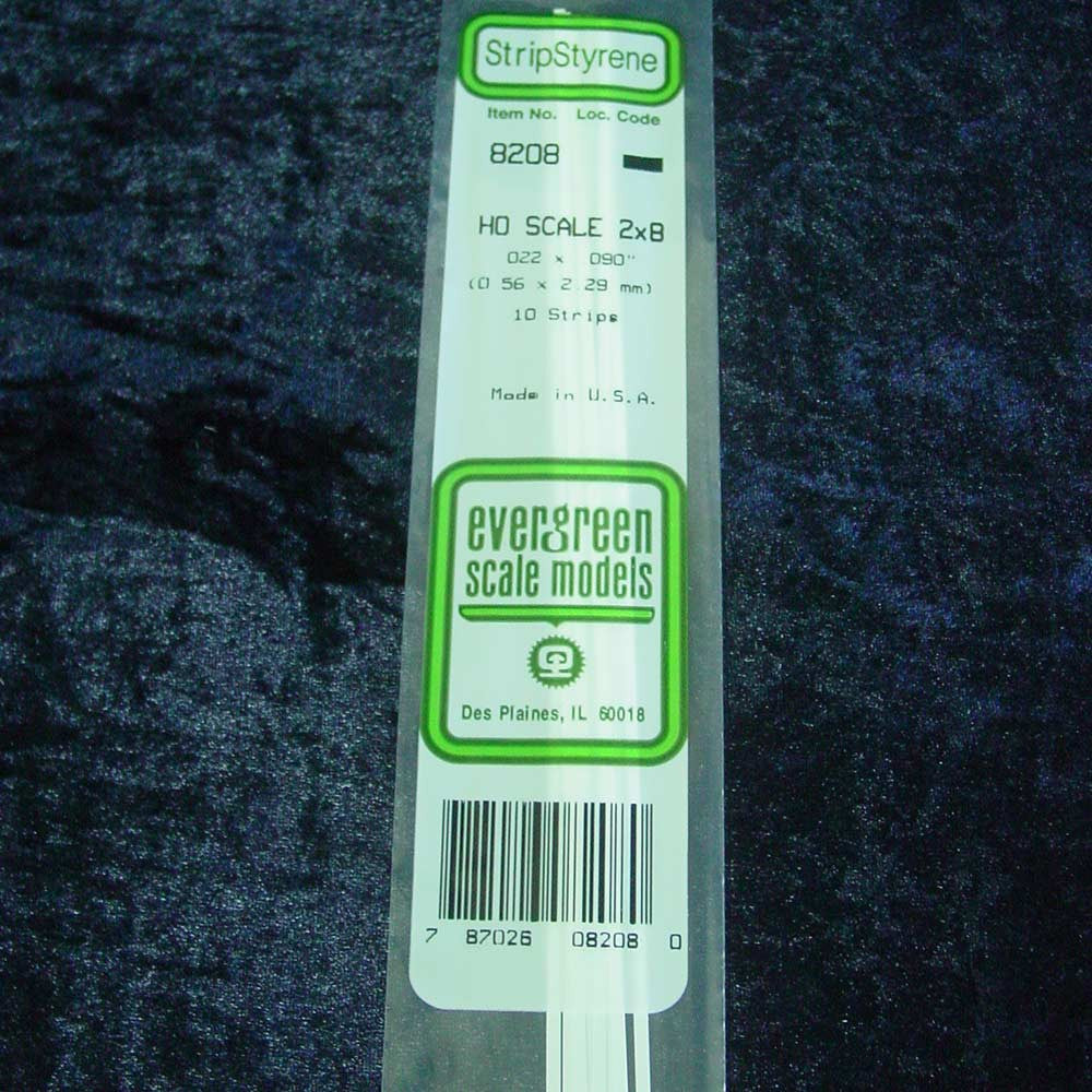 Evergreen HO Scale Strip 14"