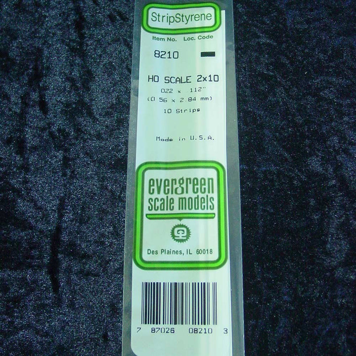 Evergreen HO Scale Strip 14"