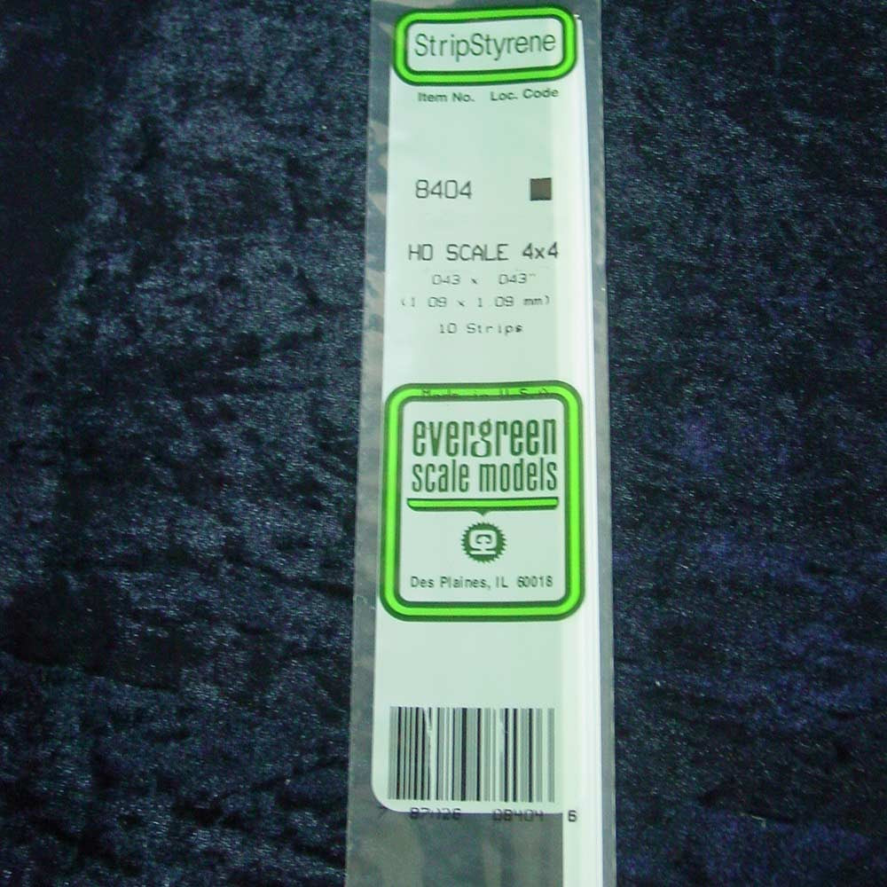 Evergreen HO Scale Strip 14"