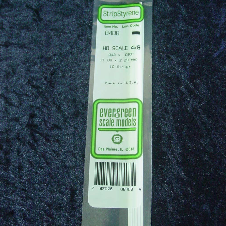 Evergreen HO Scale Strip 14"