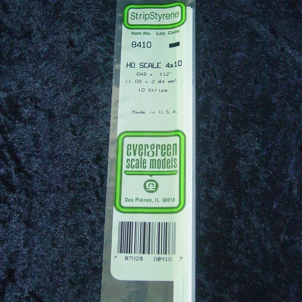 Evergreen HO Scale Strip 14"