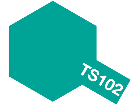 TS-102 COBALT GREEN Spray Paint 100ml Tamiya