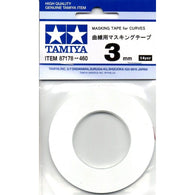 Masking Tape for Curves, 3mm - Tamiya