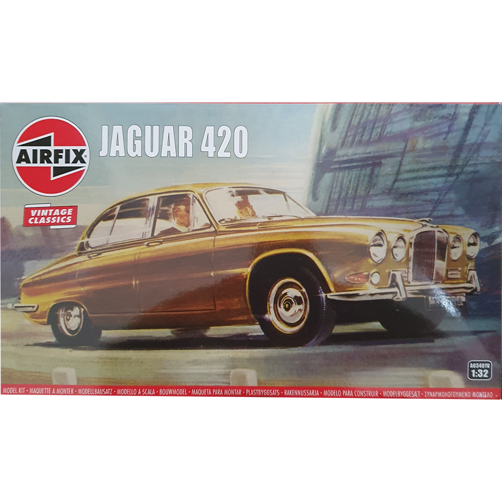 Jaguar 420 1:32 - Airfix Vintage Classics – New England Models and Hobbies