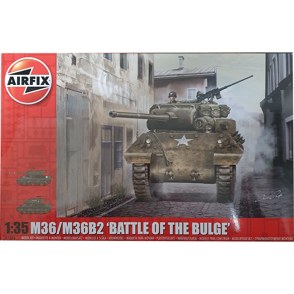 M36/M36B2 "Battle Of The Bulge" 1:35 - Airfix – New England Models And ...