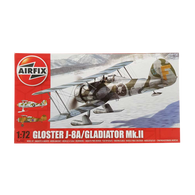 Gloster Gladiator Skis 1:72 scale - Airfix
