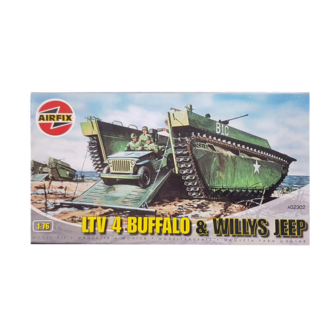 Buffalo Amphibian Jeep 1:76 scale - Airfix