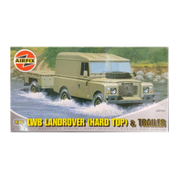 LWB Landrover Hard Top 1:76 scale - Airfix
