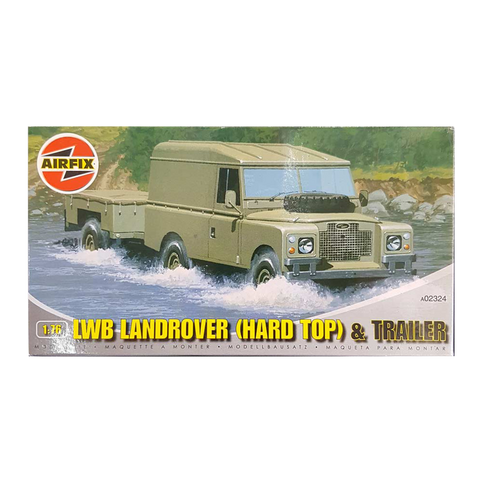 LWB Landrover Hard Top 1:76 scale - Airfix