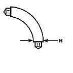 Plastruct 95111 B3-6 3 Dia Bend for TB-6 (5)