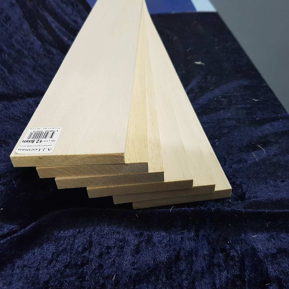 Balsa Sheet 915mm long 75mm wide - this product cannot be shipped, pickup only