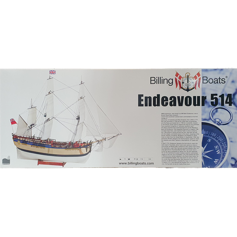 HMS Endeavour 1:50 - Billings Boats