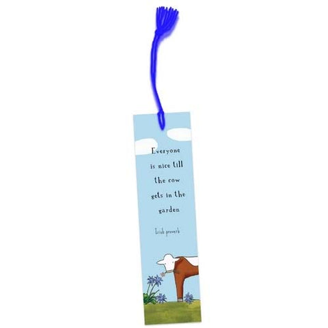 Bookmark, Cow in the Garden