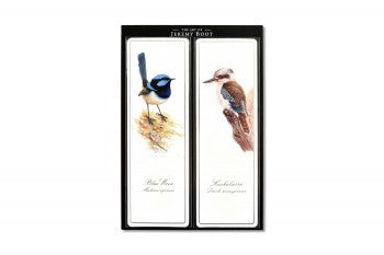 Bookmark Pair, Wren-Kookaburra