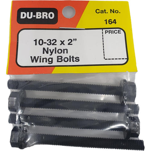 Du-bro Nylon Wing Bolts 10-32 x 38mm (4)