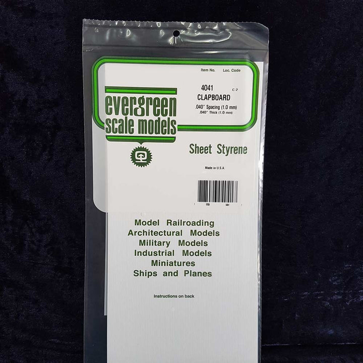 Evergreen Siding Sheet