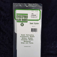 Evergreen Clapboard Siding Sheet 4041 0.040 x 6 x 12" (1)