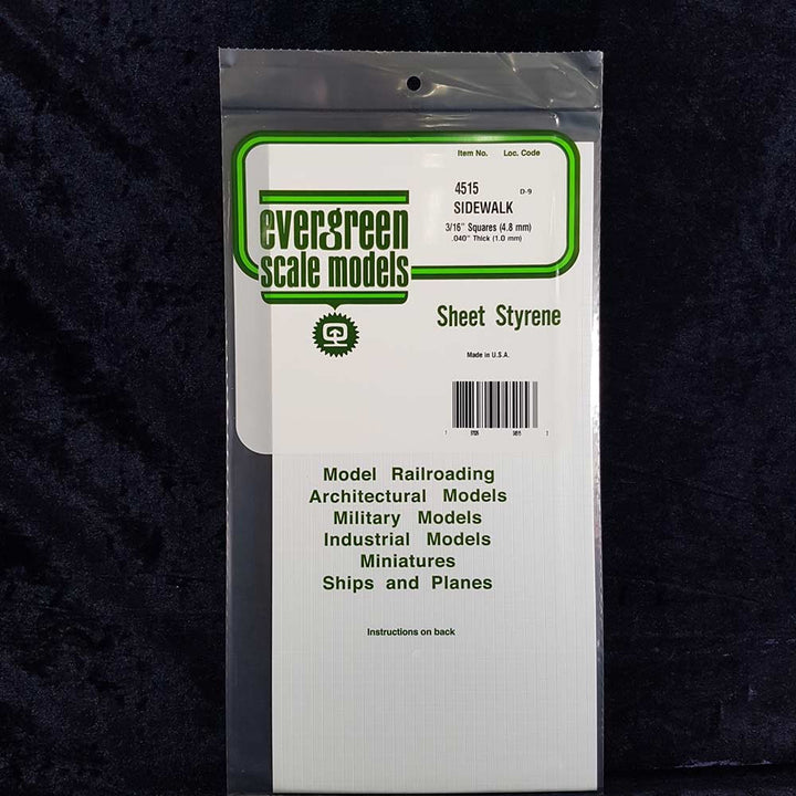 Evergreen Sidewalk Sheet 12"